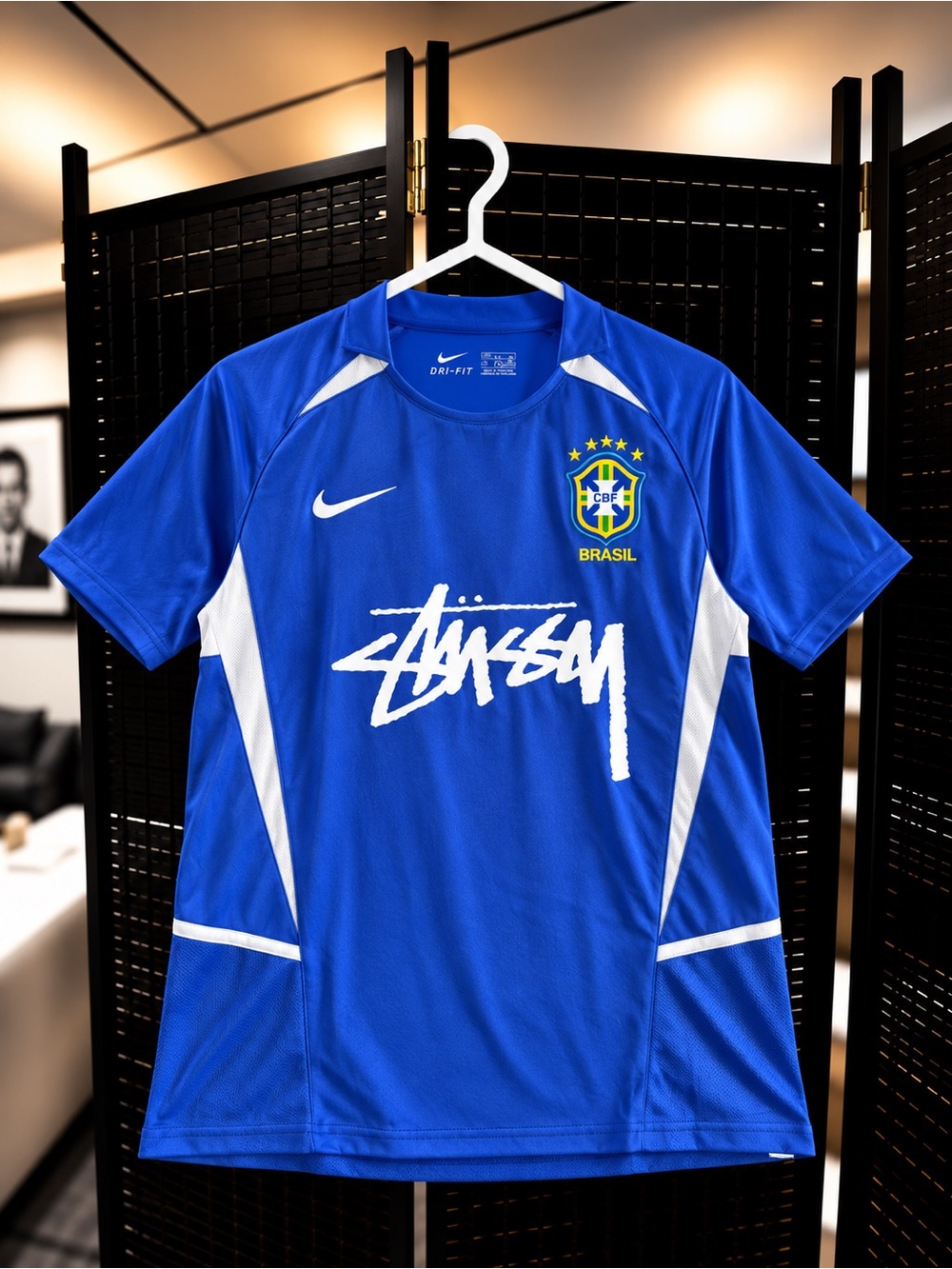 Brazil x Stussy Special Edition Soccer Jersey